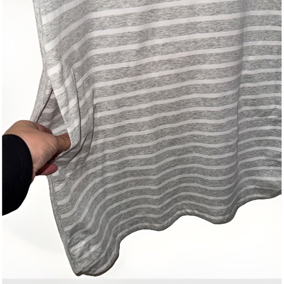 Tommy Bahama Gray and White Striped Mini Dress - Picture 5 of 11